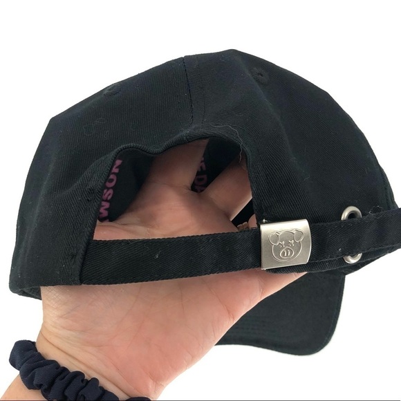 Shane Dawson Pig Hat Merch Logo Dad Hat Cap Black Pink Adjustable - Picture 5 of 7